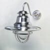 Silver Quayside Wall Mounted Industrial Light IP44 New Arrivals Great Lighting UK Ltd