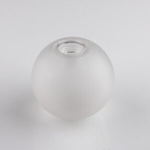 Frosted Glass Globe 8cm, G9 Internal Thread Glass Shades Great Lighting UK Ltd