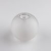 Frosted Glass Globe 8cm, G9 Internal Thread Glass Shades Great Lighting UK Ltd