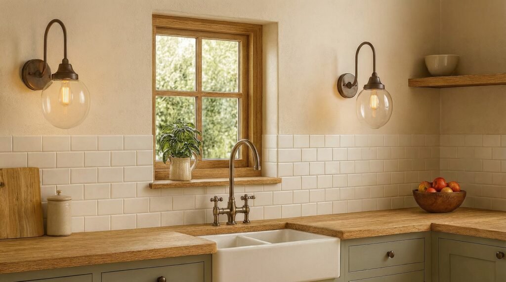 Swan & Gooseneck Kitchen Wall Lights Lighting in Use Great Lighting UK Ltd