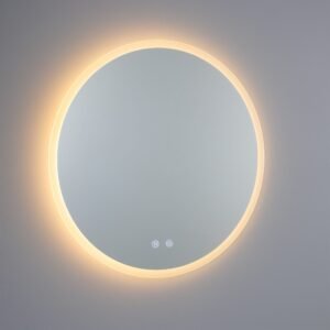 Sintra Circular LED Backlit Bathroom Mirror 60cm Vanity Lights & LED Mirrors Great Lighting UK Ltd