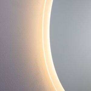 Sintra Circular LED Backlit Bathroom Mirror 60cm Vanity Lights & LED Mirrors Great Lighting UK Ltd