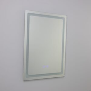 Seia Rectangle LED Bathroom Mirror 70x50cm Vanity Lights & LED Mirrors Great Lighting UK Ltd