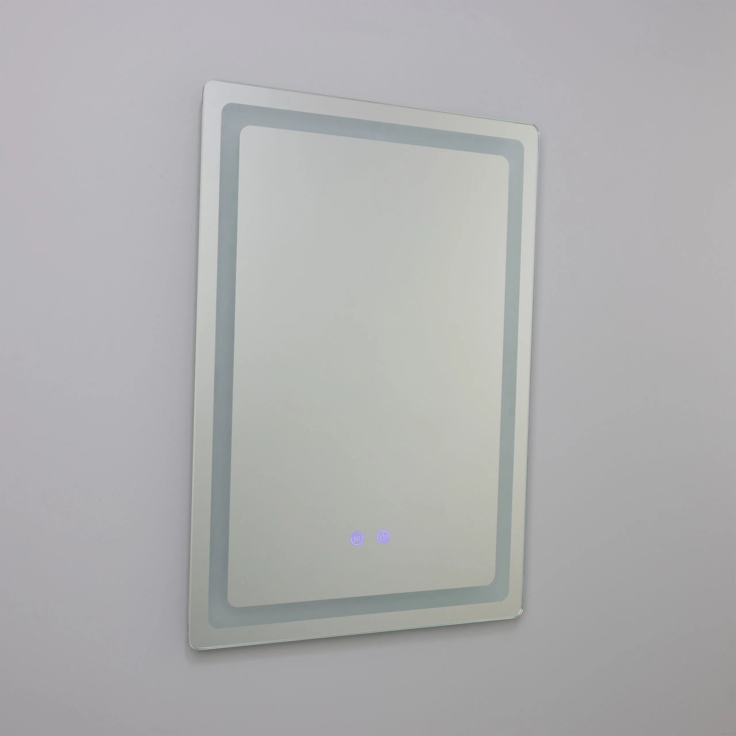 Seia Rectangle LED Bathroom Mirror 70x50cm Vanity Lights & LED Mirrors Great Lighting UK Ltd