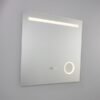 Soito Square LED Bathroom Mirror 80x80cm Vanity Lights & LED Mirrors Great Lighting UK Ltd