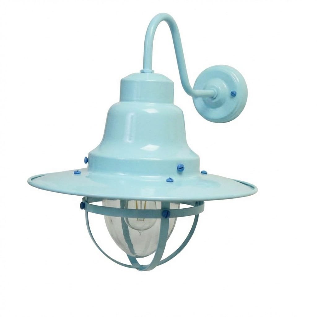Quayside Wall Mounted Nautical Light IP44 | Choice of Colours Nautical and Fisherman's Wall Lights Great Lighting UK Ltd