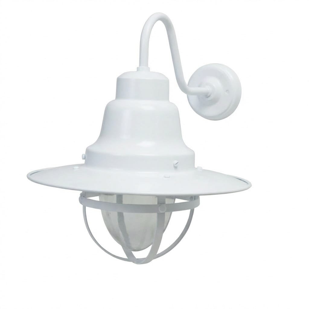 Quayside Wall Mounted Nautical Light IP44 | Choice of Colours Nautical and Fisherman's Wall Lights Great Lighting UK Ltd