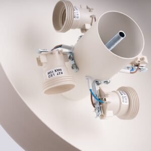 OMIQ Ceiling Light - Ivory Hallway Ceiling Lights Great Lighting UK Ltd
