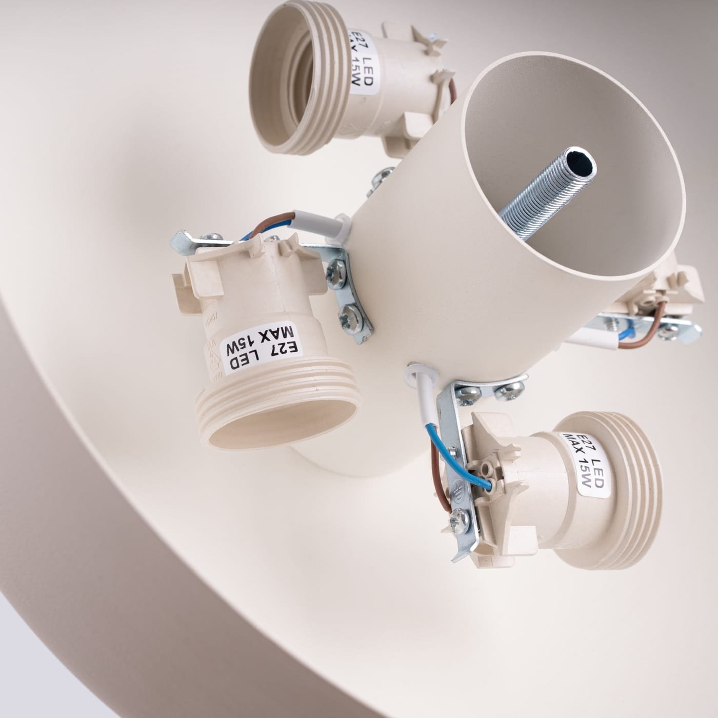 OMIQ Ceiling Light – Ivory Hallway Ceiling Lights Great Lighting UK Ltd