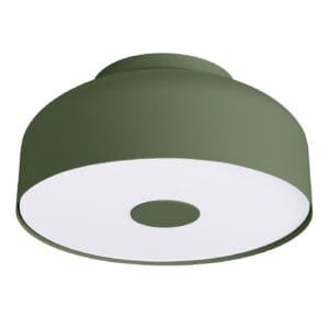 OMIQ Ceiling Light – Olive Green Hallway Ceiling Lights Great Lighting UK Ltd