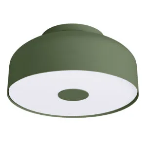 OMIQ Ceiling Light – Olive Green Hallway Ceiling Lights Great Lighting UK Ltd
