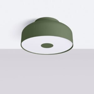 OMIQ Ceiling Light - Olive Green Hallway Ceiling Lights Great Lighting UK Ltd
