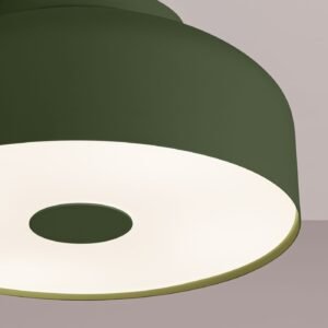 OMIQ Ceiling Light - Olive Green Hallway Ceiling Lights Great Lighting UK Ltd