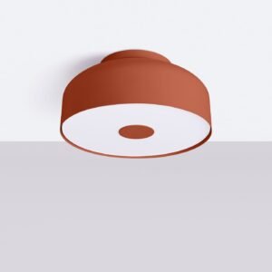 OMIQ Ceiling Light - Red Ochre Kitchen Ceiling Lights Great Lighting UK Ltd