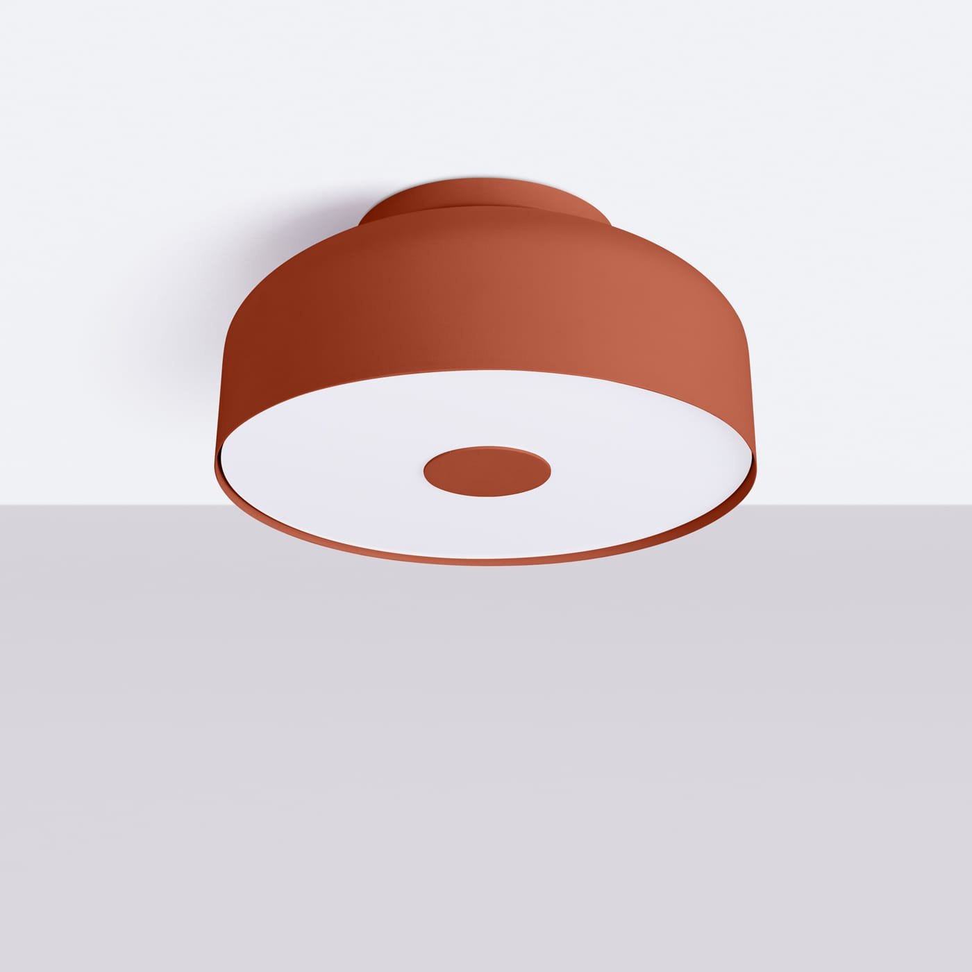 OMIQ Ceiling Light – Red Ochre Kitchen Ceiling Lights Great Lighting UK Ltd