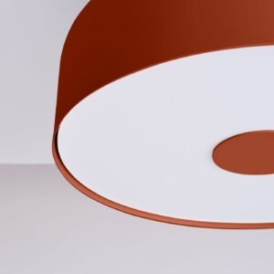 OMIQ Ceiling Light - Red Ochre Kitchen Ceiling Lights Great Lighting UK Ltd