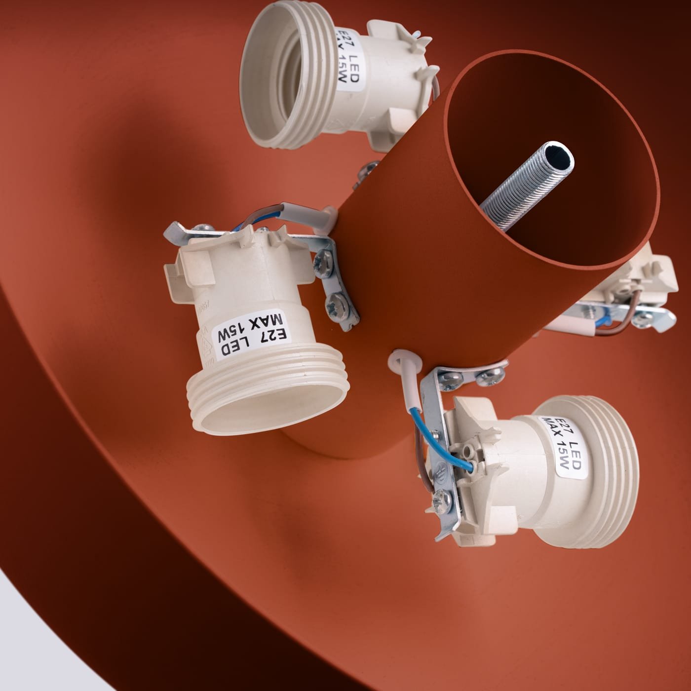 OMIQ Ceiling Light – Red Ochre Kitchen Ceiling Lights Great Lighting UK Ltd