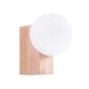 BULBO Wall and Ceiling Light - Natural Wood / 1 Light New Arrivals Great Lighting UK Ltd