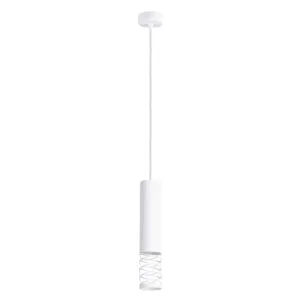 LAMI Pendant Light - Single / White Kitchen Pendant Lights Great Lighting UK Ltd