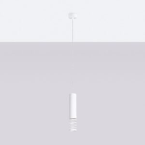 LAMI Pendant Light - Single / White Kitchen Pendant Lights Great Lighting UK Ltd