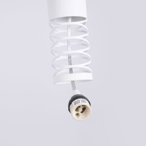 LAMI Pendant Light - Single / White Kitchen Pendant Lights Great Lighting UK Ltd