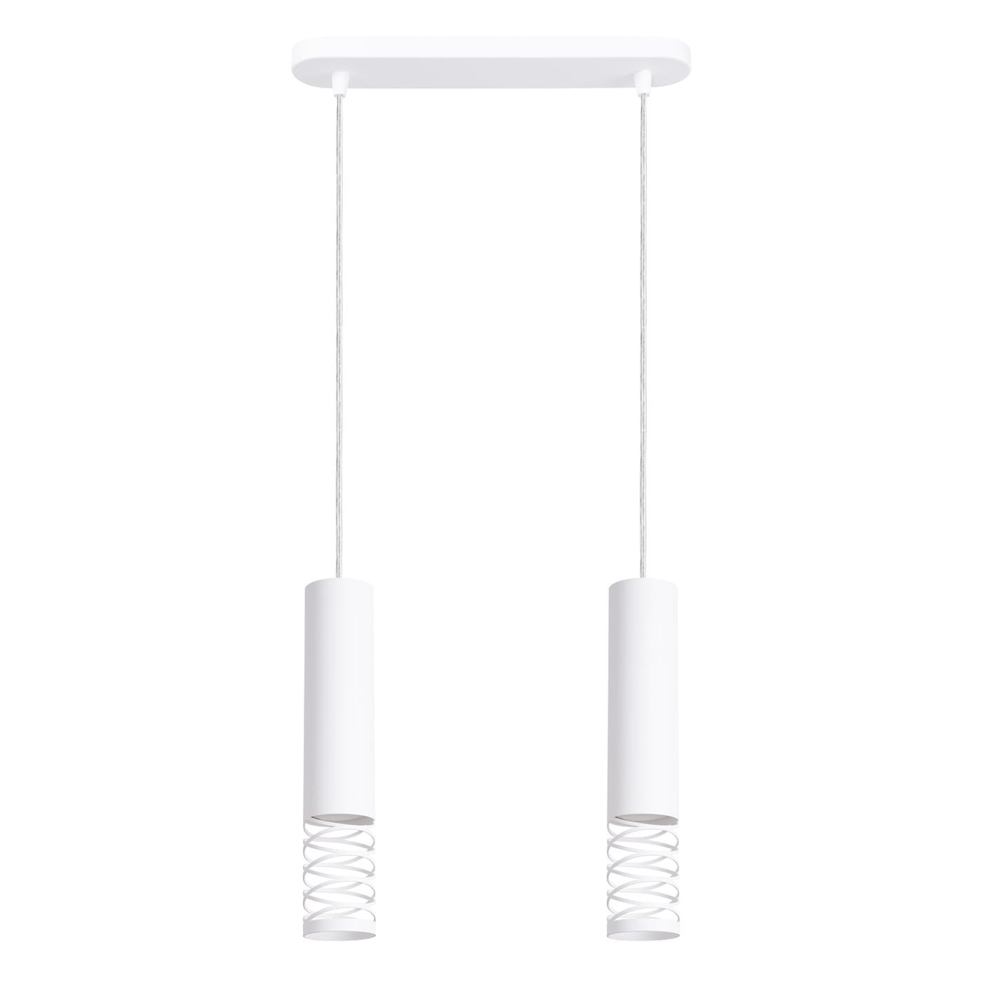 Pendant lamp LAMI 2 white Uncategorized Great Lighting UK Ltd