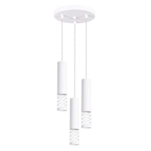 Pendant lamp LAMI 3P white Uncategorized Great Lighting UK Ltd