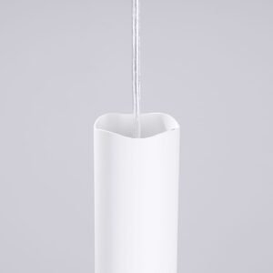 LIRO Pendant Light - Single / White Cylinder Pendant Lights Great Lighting UK Ltd