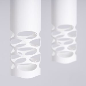 LIRO Pendant Light - Double / White Bar & Linear Pendant Lights Great Lighting UK Ltd