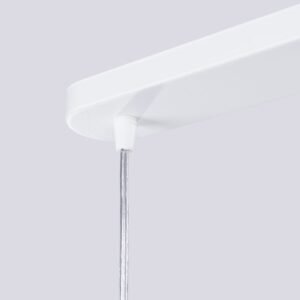 LIRO Pendant Light - Double / White Bar & Linear Pendant Lights Great Lighting UK Ltd