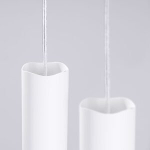 LIRO Pendant Light - Triple Cluster / White Cylinder Pendant Clusters Great Lighting UK Ltd