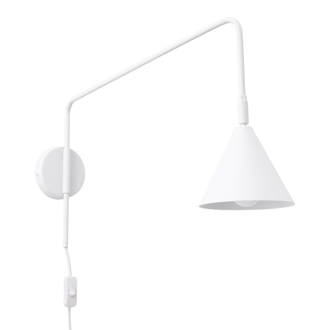 NOX Wall Light - White Living Room Wall Lights Great Lighting UK Ltd