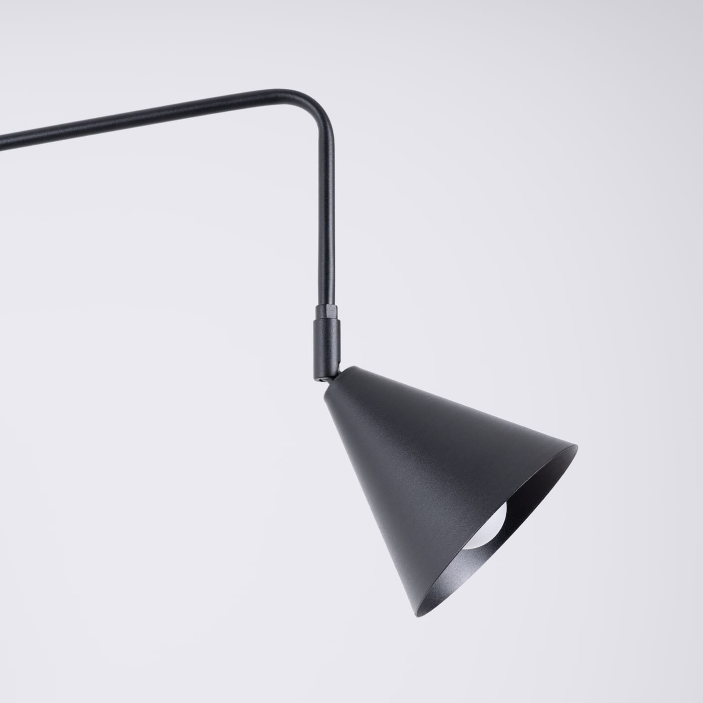 Wall lamp NOX black Uncategorized Great Lighting UK Ltd