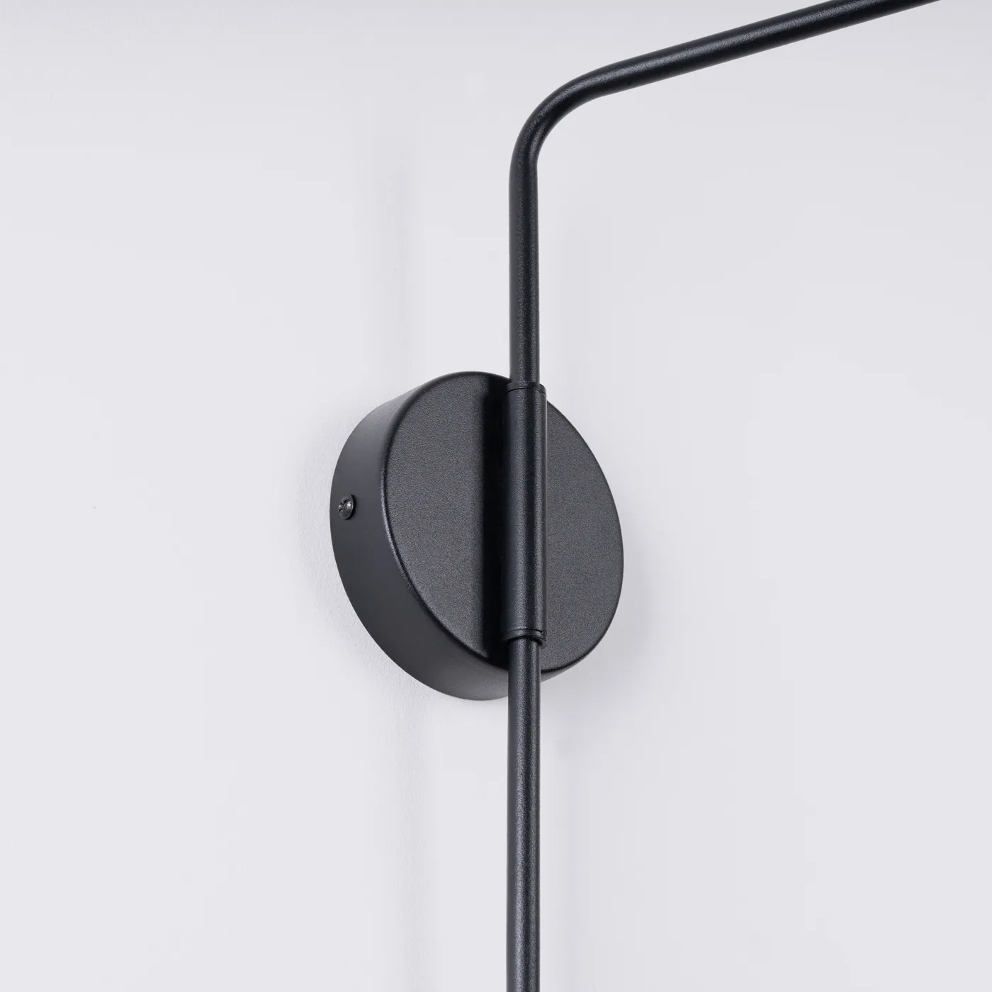 Switched NOX Wall Light - Black Bedroom Wall Lights Great Lighting UK Ltd