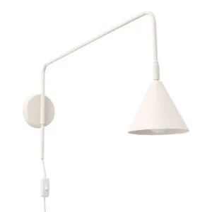 Switched NOX Wall Light - Natural Bedroom Wall Lights Great Lighting UK Ltd