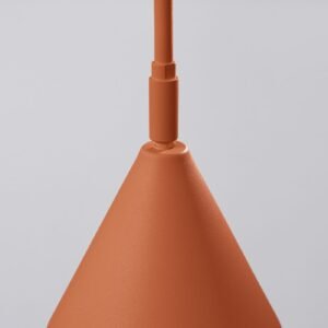 Switched NOX Wall Light - Red Ochre Bedroom Wall Lights Great Lighting UK Ltd