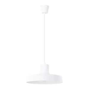 BILO Pendant Light - White Bedroom Pendant Lights Great Lighting UK Ltd