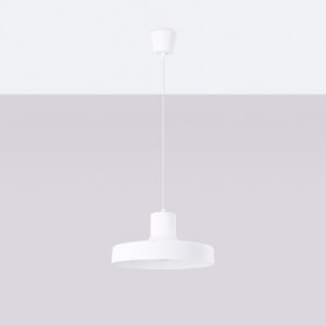 BILO Pendant Light - White Bedroom Pendant Lights Great Lighting UK Ltd