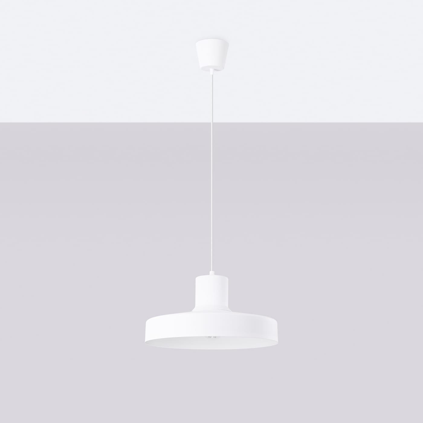 Pendant lamp BILO biała Uncategorized Great Lighting UK Ltd