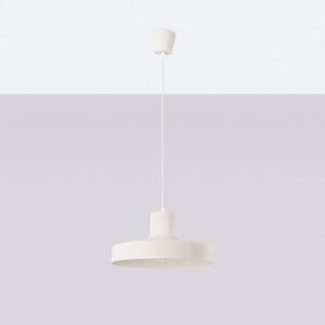 BILO Pendant Light - Ivory Bedroom Pendant Lights Great Lighting UK Ltd