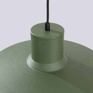 BILO Pendant Light - Olive Green Bedroom Pendant Lights Great Lighting UK Ltd