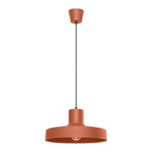 Pendant lamp BILO red ochre Uncategorized Great Lighting UK Ltd