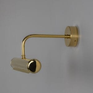 Galle Fixed-Arm Solid Brass Picture Light 35.5cm IP65 Picture & Poster Lights Great Lighting UK Ltd