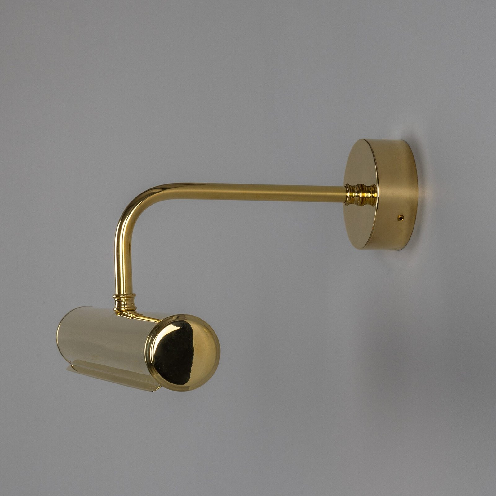 Galle Fixed-Arm Solid Brass Picture Light 35.5cm IP65 Picture & Poster Lights Great Lighting UK Ltd
