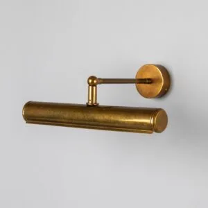 Galle Fixed-Arm Solid Brass Picture Light 35.5cm IP65 Picture & Poster Lights Great Lighting UK Ltd