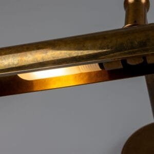 Galle Fixed-Arm Solid Brass Picture Light 35.5cm IP65 Picture & Poster Lights Great Lighting UK Ltd