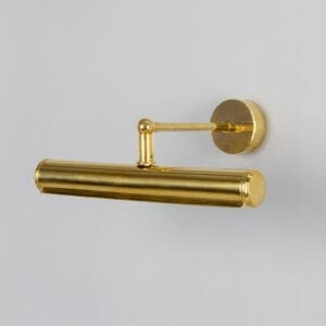 Galle Fixed-Arm Solid Brass Picture Light 35.5cm IP65 Picture & Poster Lights Great Lighting UK Ltd