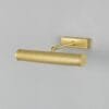Cambridge Adjustable Picture Light | 50.5cm | Reeded Brass Finishes Picture & Poster Lights Great Lighting UK Ltd