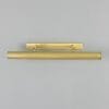 Cambridge 60 cm Adjustable Picture Light | Choice of Reeded Brass Finishes Picture & Poster Lights Great Lighting UK Ltd
