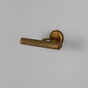 Bilbury 50cm Adjustable Brass Picture Light | Choice of Reeded Brass Finishes Picture & Poster Lights Great Lighting UK Ltd